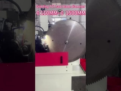 LDX-028(A) Diámetro de la hoja de la sierra 400-1500MM pleno CNC TCT la hoja de la sierra doble cabeza de molienda lateral Ángulo de molienda