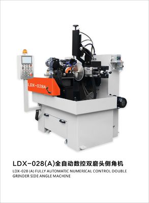 Máquina de rectificación de cuchillas con doble cabeza de rectificación CNC automática LDX-028A