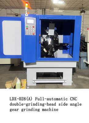 LDX-028A Máquina de rectificación de cuchillas de sierra TCT de doble cabeza de rectificación CNC de servo completo