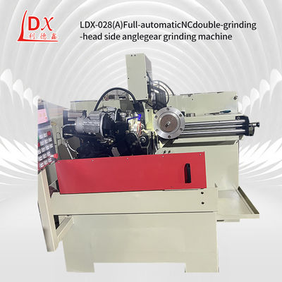 Máquina de molienda de ángulo lateral de doble cabeza de molienda con hoja de servocerra CNC completa LDX-028A