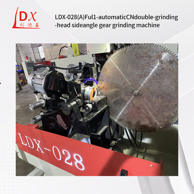 LDX-028A Máquina para afilar cuchillas de sierra TCT con doble cabeza lateral