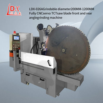 Máquina de rectificación de ángulo delantero y trasero de hoja de sierra TCT de alta precisión LDX-026A