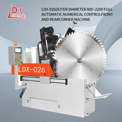 LDX-026A Fabricantes personalizan la máquina de molienda de hoja de sierra circular de ángulo de oscilación servo grande