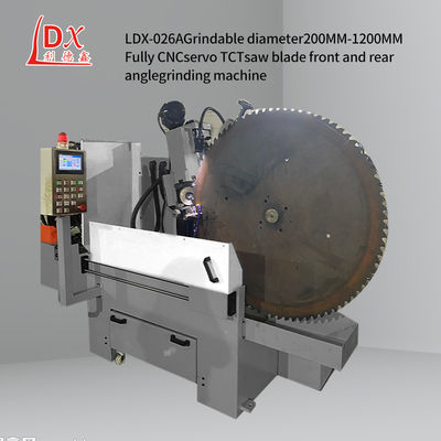 7-100mm Gran servo servo de molienda de la hoja de la sierra de molienda automática máquina LDX-026A