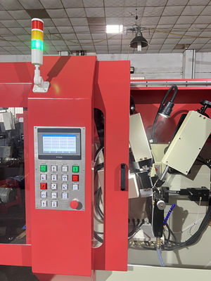 Máquina de rectificación de ángulo delantero y trasero de servoalimentación CNC completa TCT