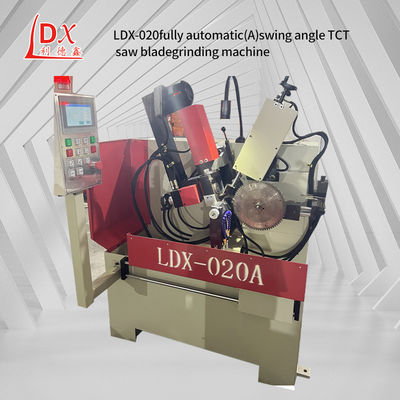 LDX-020A Guangdong Foshan Cuchilla de sierra automática antes y después de la máquina de molienda de ángulo