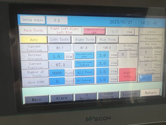LDX-026A Máquina de molienda de punta y de ángulo trasero con hoja de sierra circular CNC completa