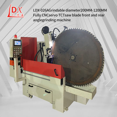 LDX-026 TCT Saw Blade Máquina de rectificación CNC para rectificar la hoja de la sierra