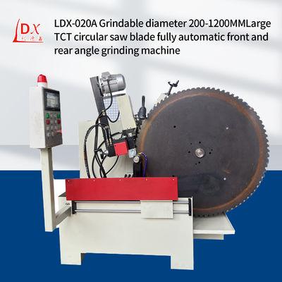 LDX-020A Máquina automática de molienda de ángulo delantero y trasero con hoja de sierra de aleación
