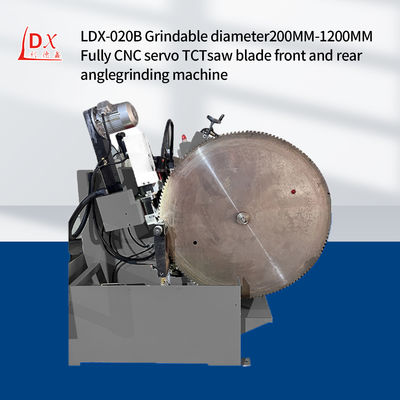 LDX-020B Máquina de molienda de hoja de sierra circular CNC Automático de giro de ángulo de molienda de escalera de dientes