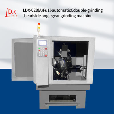 LDX-028A Servo Full CNC Circular Saw Blade doble cabeza de molienda de ángulo lateral fabricante de máquina de molienda