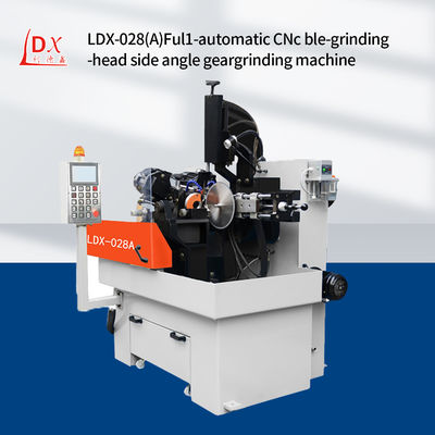 LDX-028A Máquina de molienda de granel de CNC con hoja de sierra circular con doble cabeza de molienda
