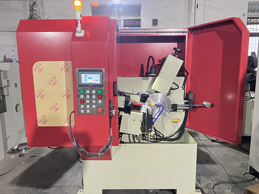 LDX-020B Servo alimentación completa de CNC hoja de sierra delantera y trasera máquina de molienda de ángulo