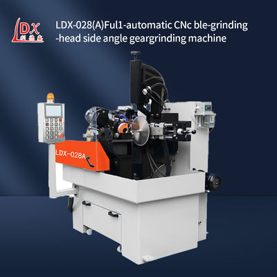 LDX-028A Máquina de afilado lateral de hoja de servo serrada CNC completa con doble cabeza de molienda