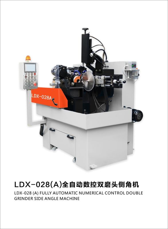 Máquina de rectificación de cuchillas con doble cabeza de rectificación CNC automática LDX-028A
