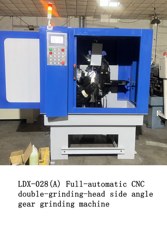 LDX-028A Máquina de rectificación de cuchillas de sierra TCT de doble cabeza de rectificación CNC de servo completo