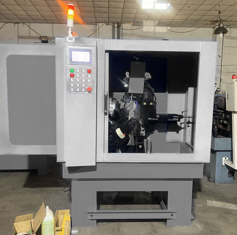 LDX-028A TCT Máquina de rectificación de cuchillas de sierra Servo Doble cabeza de rectificación Máquina de rectificación lateral