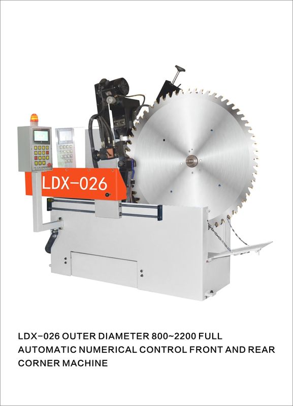 LDX-026 Diámetro de molienda 800MM-2200MM Gran máquina de molienda de hoja de sierra circular CNC TCT