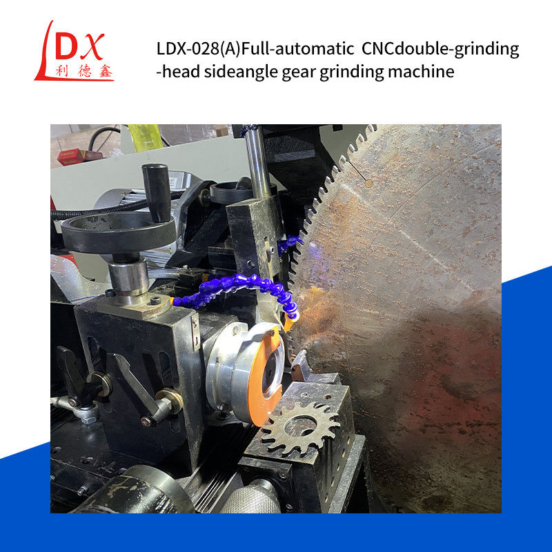 LDX-028A Máquina de rectificación CNC completa Máquina de rectificación lateral de doble cabeza de rectificación con servo completo