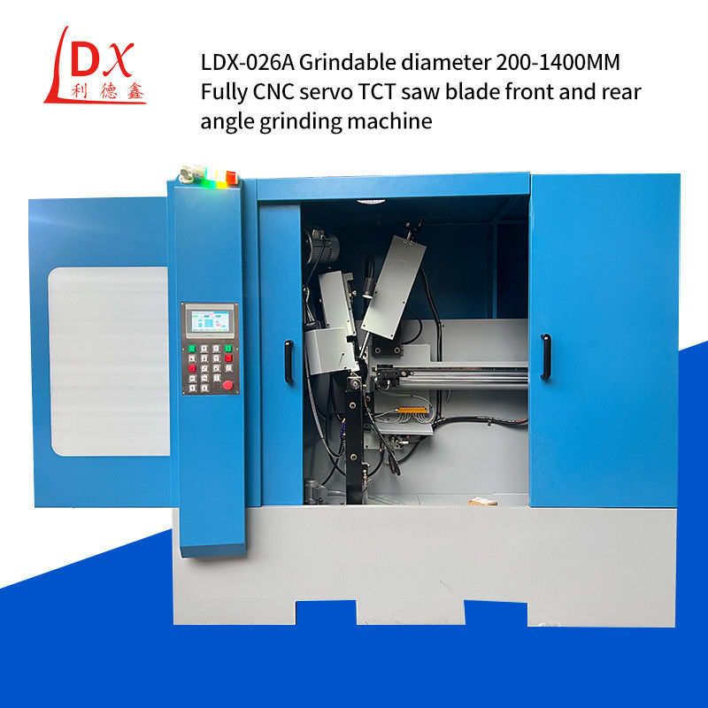 Máquina de rectificación CNC completa de punta y ángulo trasero LDX-026A