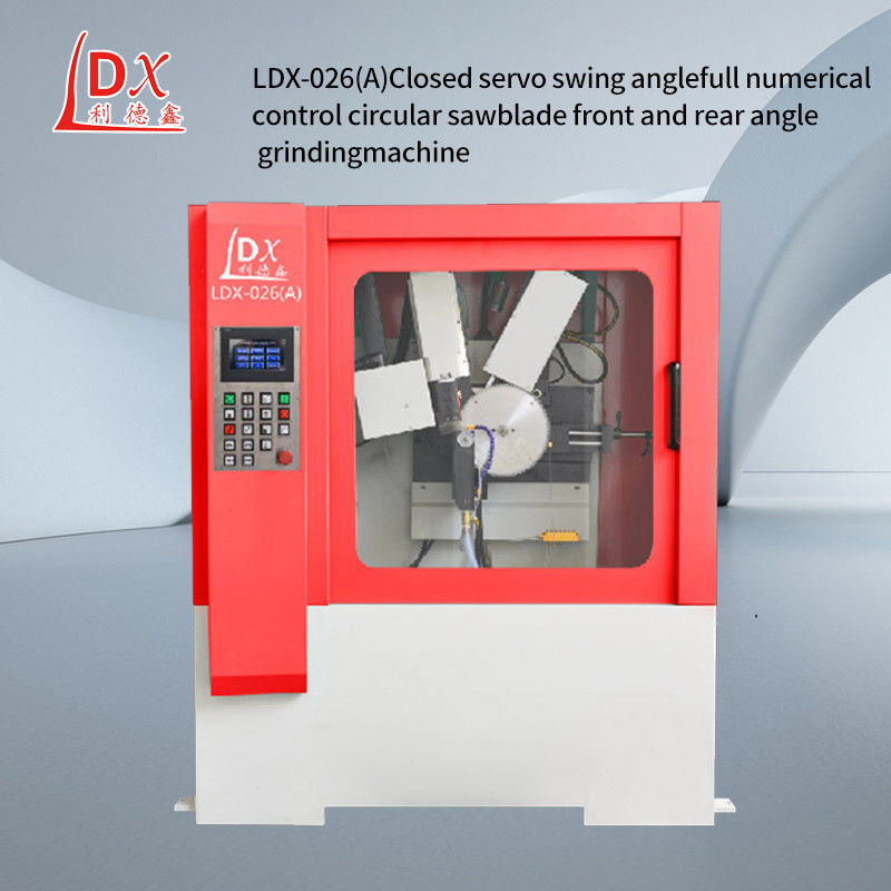 Producción de molienda a medida de hoja de sierra de aleación máquina de molienda CNC LDX-026A