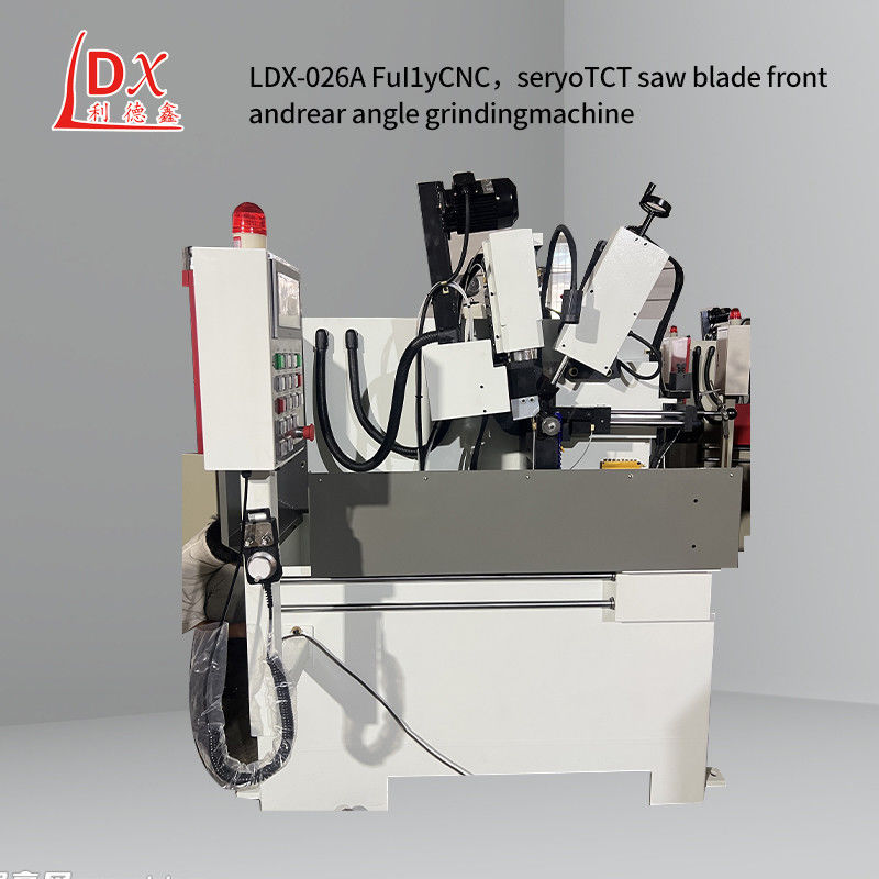 20 Dientes/minuto Servo de giro de ángulo de la máquina de molienda automática de hoja de sierra circular LDX-026A