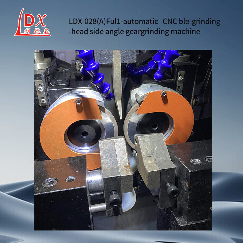 Máquina de rectificación de ángulo lateral de doble cabeza para la sierra de carburo de madera LDX-028A