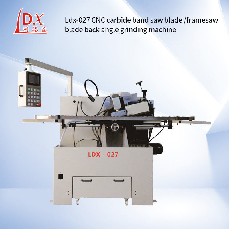 LDX-027 Máquina de rectificación de engranajes de trituradora de hoja de sierra TCT CNC