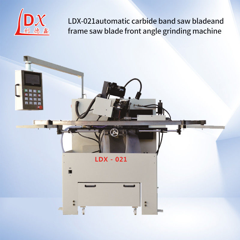 LDX-021 TCT Saw Blade Máquina de rectificación de engranajes de ángulo delantero TCT Grinder circular de hojas de sierra