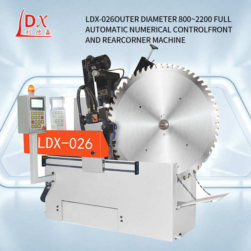 LDX-026 Diámetro de molienda 800MM-2200MM Gran máquina de molienda de hoja de sierra circular CNC TCT