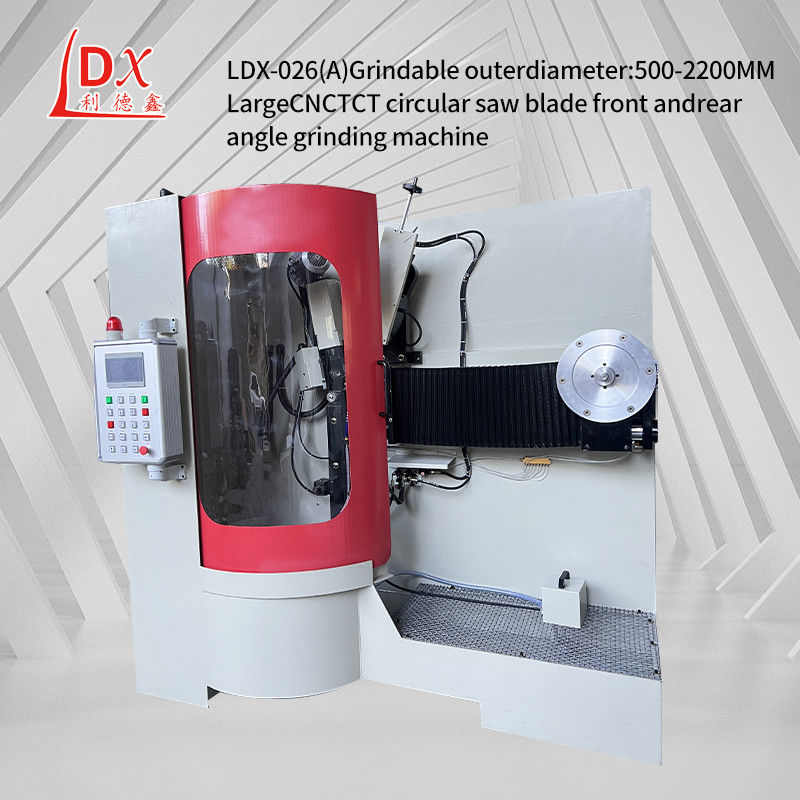 LDX-026A 500-1800MM Diámetro Máquina de rectificación de engranajes circular de servoalimentación CNC completa