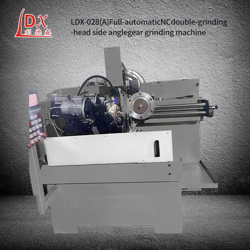 LDX-028A Máquina de afilado lateral de cabeza de molienda doble con hoja de sierra circular CNC de servo completo