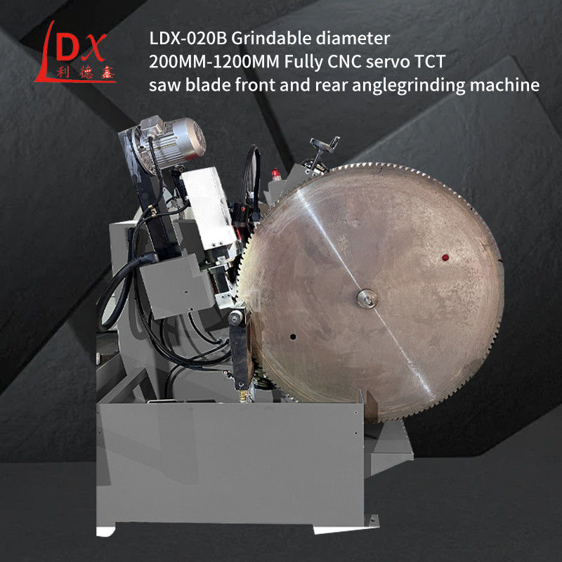 LDX-020B Máquina de rectificación de engranajes de hoja de sierra circular totalmente CNC