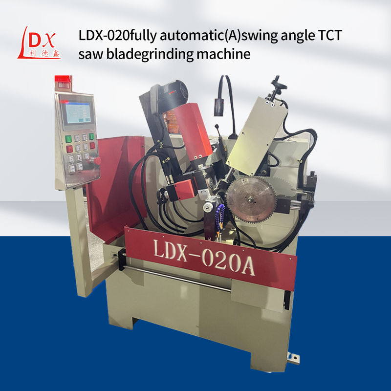 LDX-020A Automática de trabajo de la madera Saw blade delantero y trasero Grinder de ángulo fábrica Ventas directas