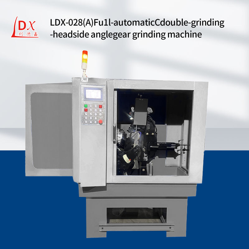LDX-028A Servo Full CNC Circular Saw Blade doble cabeza de molienda de ángulo lateral fabricante de máquina de molienda