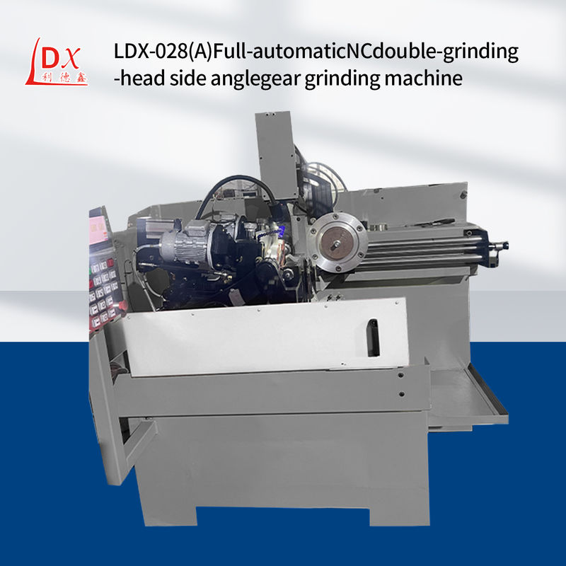 LDX-028A Máquina de rectificación de engranajes circulares CNC de tres ejes / cinco ejes con hoja de sierra doble cabeza de rectificación de ángulo lateral