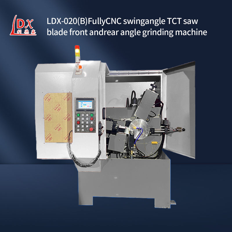 LDX-020B Alimentación por servo de hoja de sierra circular CNC frontal y trasera